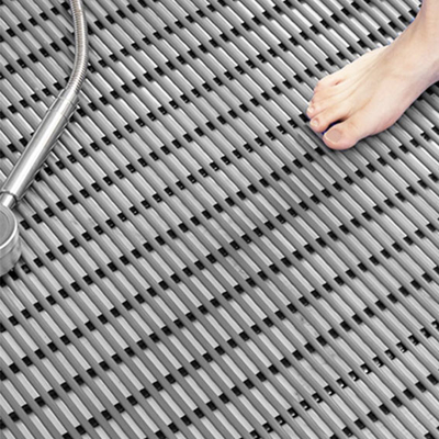 Anti plastique tubulaire aux pieds nus de PVC de Mat Anti Fatigue Vinyl de plancher de sécurité de glissement